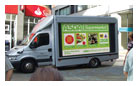 Digi-Vans seek out potential Asda customers in busy town centres