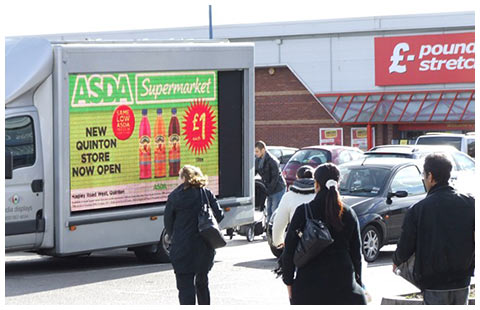 Digi-Van seeking out potential Asda customers
